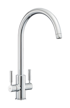 Mixer Tap Dual Lever Rangemaster Intense Chrome