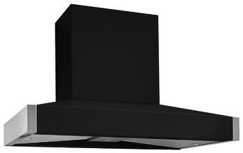 Chimney Hood 1200 mm PC Mercury Black liquorice (gloss)