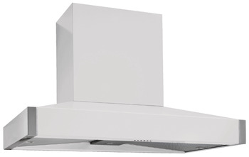 Chimney Hood 1000 mm PC Mercury White snowdrop