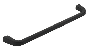 Este Pull Handle Zinc Alloy Matte Black 160mm Fixing Centres