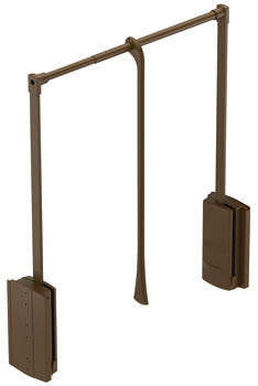2004 WithRobe Pull Rail 600-1000mm Brw/Brw - view 2