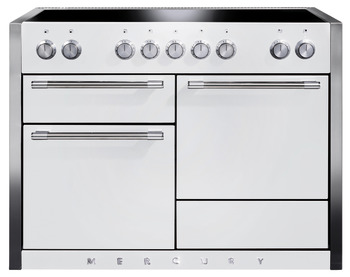 Range Cooker 1200 mm Mercury Dual fuel - White snowdrop
