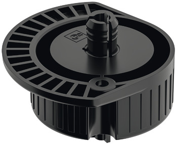 Plinth Foot Top Section for Häfele AXILO™ 48 Plinth System Plastic Round press fitting