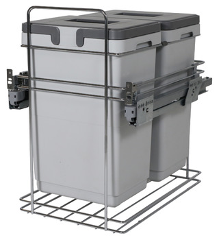 Kombi PO Bin 400mm 2x20L