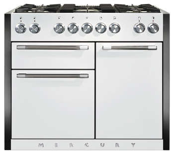 Range Cooker 1082 mm Mercury Electric (induction) - White snowdrop