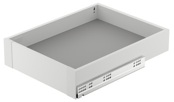 Front Brackets for 89 mm Internal Drawer Matrix Box Slim A Plastic White