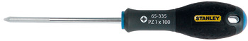 Screwdriver Pozidriv Fatmax™ Stanley® Tip number: 1 Bar length: 100 mm