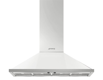 Chimney Hood 1200 mm Smeg Portofino KPF12WH - White