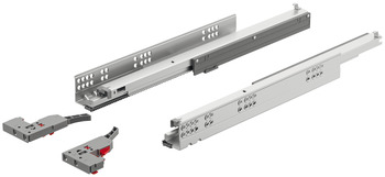 Concealed Runners Full Extension Load Capacity 30 kg Matrix Box Slim A With push-to-open mechanism Drawer length 270 mm cabinet depth 288 mm extension length 252 mm