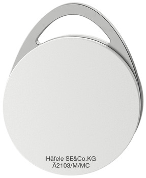 Key Tag Ø 36 mm for Dialock Terminals Mifare Classic white