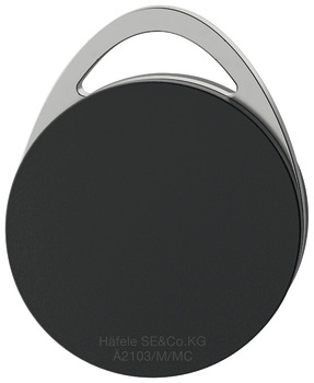 Key Tag Ø 36 mm for Dialock Terminals Mifare Classic black