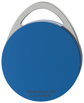 Key Tag Ø 36 mm for Dialock Terminals Tag-it™ blue