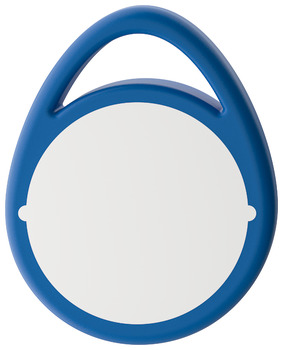 Key Tag Ø 43 mm for Dialock Terminals with Tag-it ™ Processors Blue