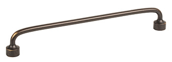 Bar Handle Zinc Alloy Fixing Centres 192 mm Floid Antique brass