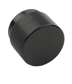 Knob Aluminium Ø 38-50 mm Graf Big Brushed black Ø 38 mm