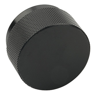 Knob Aluminium Ø 38-50 mm Graf Big Brushed black Ø 50 mm