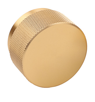 Knob Aluminium Ø 38-50 mm Graf Big Brushed brass Ø 50 mm