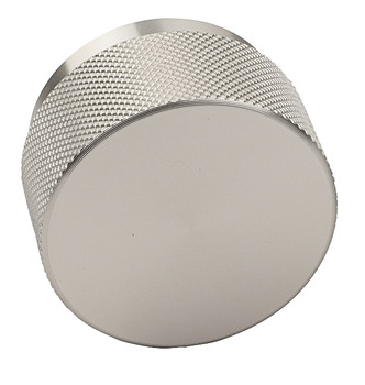 Knob Aluminium Ø 38-50 mm Graf Big Stainless steel effect Ø 50 mm