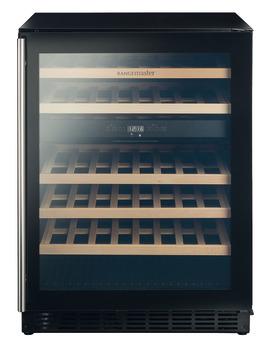 Wine Cooler 46 Bottle Capacity Rangemaster RDZ6046BL - Black - view 2