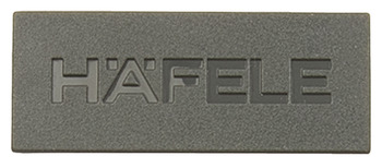 Cover Caps Matrix Box Slim A With Häfele logo Anthracite