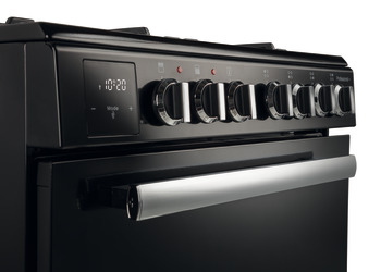 Range Cooker 600 mm Rangemaster Professional+ 60 NEXSE110EICB/C - Charcoal black - view 5