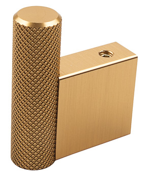 Hat and Coat Hook Aluminium 41 x 50 mm Graf Brushed dark brass