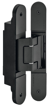 3D Hinge 180° Aluminium Zinc Diecast and Steel Tectus TE 540 3-way continuous adjustment Matt black