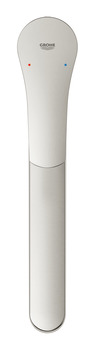 Grohe Via 30465DC0 Sg Lvr Low Tap Brushed Stainless Steel - view 4