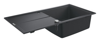 Sink Single Bowl GROHE K400 Stainless steel model 31 588 SD0 - view 2