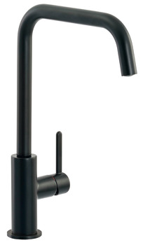 Mixer Tap Single Lever U-Spout Abode Althia AT1270 - Matt Black