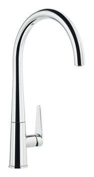 Mixer Tap Single Lever C-Spout Abode Coniq R Polished chrome - AT2115
