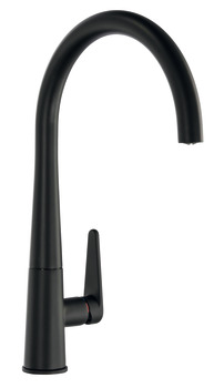 Mixer Tap Single Lever C-Spout Abode Coniq R Matt black - AT2117