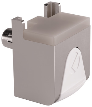 Kubic Gls Shelf Support 4-8mm w Rubber - view 2