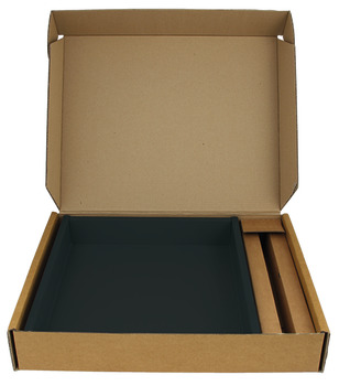Assembled Drawer System Matrix Box P 35 kg Soft Close Standard Pre-assembled drawer; just add drawer front For cabinet width 300 mm anthracite