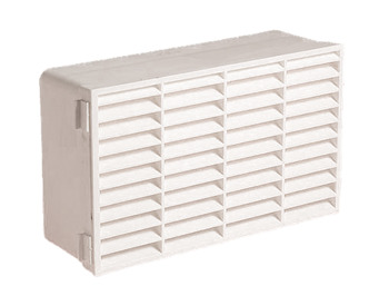 Airbrick Adaptor UV Stabilised Material System 6a brown finish