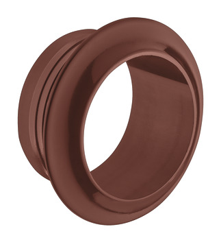 Push Lock Rosette for 19 and 25 mm Push-Lock Knobs Brown