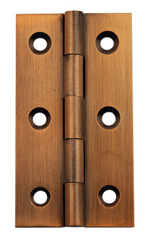 Butt Hinge 64 x 35 mm Brass Antique bronze