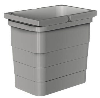 One2Five+Seven Bin 153x230x220mm Lt Grey - view 2