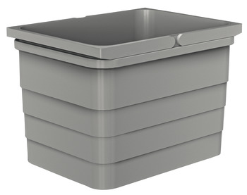 One2Five+Seven Bin 230x306x220mm Lt Grey - view 2