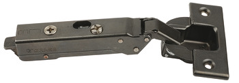Concealed Cup Hinge 110° Full Overlay Mounting Click on Arm Tiomos For standard applications Screw fixing cup 45/9.5 with soft close Tiomos Night - anthracite - view 2