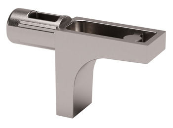 Shelf Support Plug in for Ø 5 mm Hole for Glass or Wooden Shelves K Line Shelf support Nickel