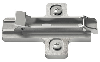 Hafele 3mm M.Plt Qck Cruci Hos Zinc Alloy NP - view 2
