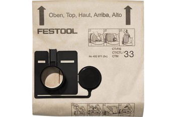 Filter Bag Standard Replacement Festool For mobile dust extractors - view 2