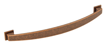 Augusta Bow Handle+BP Zinc Alloy Antique Copper 160mm Fixing Centres 103.30.006