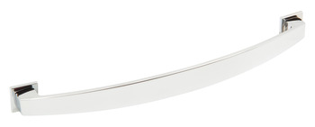 Augusta Bow Handle+BP Zinc Alloy Polished Chrome 160mm Fixing Centres