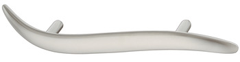 Silas Bar Handle Zinc Alloy Matte Nickel 96mm Fixing Centres