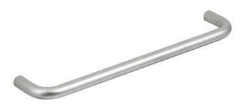D Pull Handle Steel Aluminium Col D8x28mm 320mm Fixing Centres