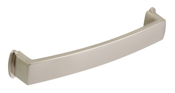 Leopold D Pull Handle Aluminium SSE 160mm Fixing Centres