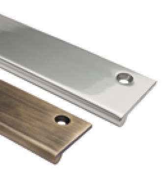 Edge Pull 100x68x4mm Brass Rose Copper
