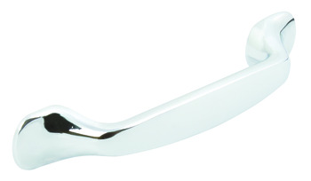 Henrietta D Handle Aluminium PC 96mm Fixing Centres